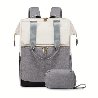 BLACK Korean-style Fashion Compact Backpack, Multi-functional & Large Capacity, Lightweight & Easy to Carry, Fits Daily Commute, Lunch Outings, and Short Trips.