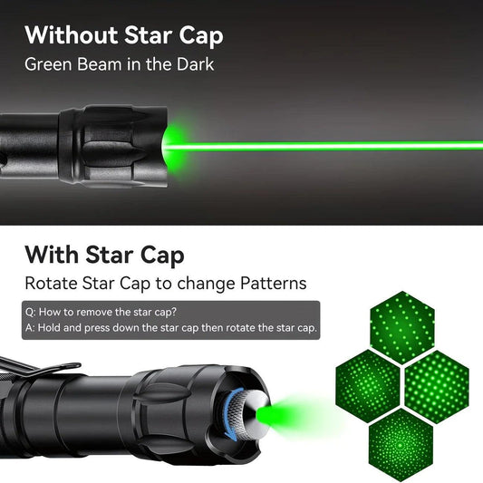 1 piece Red High-Power Red Laser Pointer, Laser Pointer for Indoor Meetings, Tactical Laser Flashlight for Outdoor Camping and Hiking.