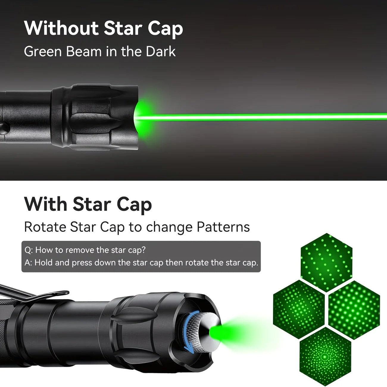 1 piece Red High-Power Red Laser Pointer, Laser Pointer for Indoor Meetings, Tactical Laser Flashlight for Outdoor Camping and Hiking.