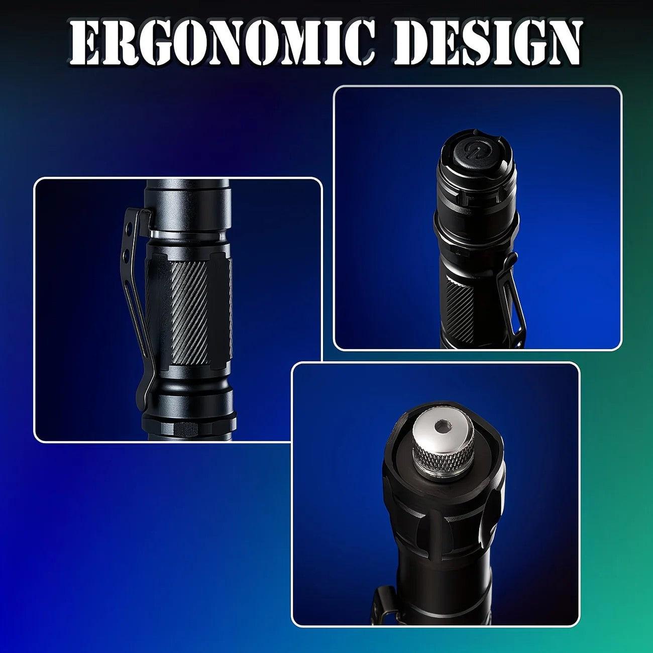 1 piece Green High-Power Green Laser Pointer, Laser Pointer for Indoor Meetings, Tactical Laser Flashlight for Outdoor Camping and Hiking.