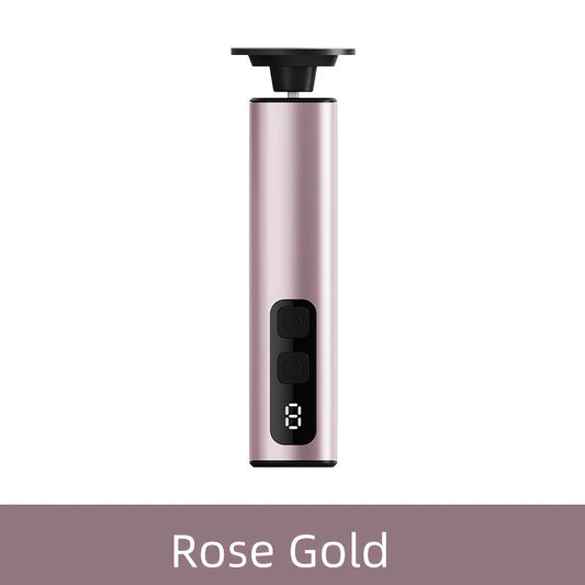 rose gold  Electric Foot File: 3-Speed Adjustable Nano-Level Filing, Type-C Fast Charge, Long Battery Life, Washable & Replaceable Heads, At-Home & Travel Foot Renewal Care