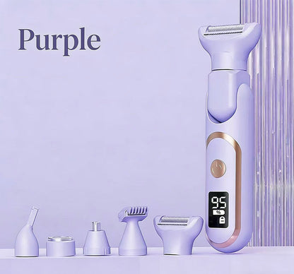 WHITE Women's Whole Body Electric Hair Removal Device, Painless Hair Removal, Type-C Fast Charging