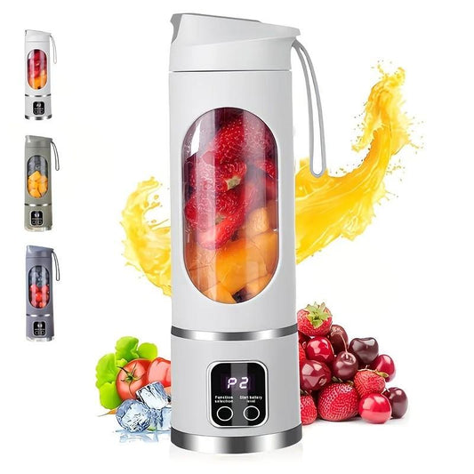 (Purple)Portable USB Charging Blender & Juicer - Easy to Clean, Suitable for Fruit and Vegetable Drinks, Smoothies - Capacity Ranging from 10.14 oz to 16.91 oz.