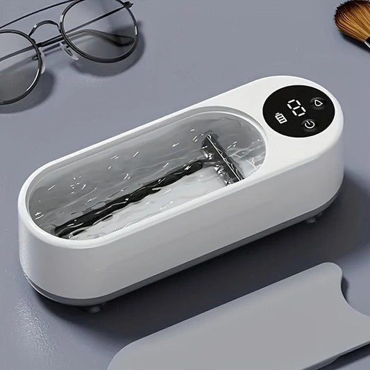 Smart Ultrasonic Cleaner: Renew Your Glasses and Jewelry with 360Â° Deep Cleaning.