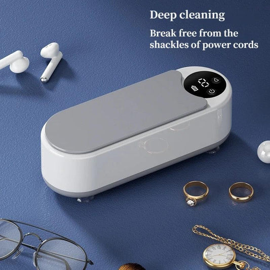 Smart Ultrasonic Cleaner: Renew Your Glasses and Jewelry with 360Â° Deep Cleaning.
