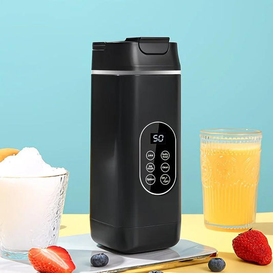 Portable Wireless Fresh Juice Maker: Freshness in a Cup, Anywhere, Anytime.  BLACK.