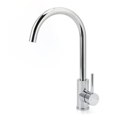 WELS Chrome Kitchen Laundry Swivel Sink Mixer Faucet Tap Spout Stainless Steel