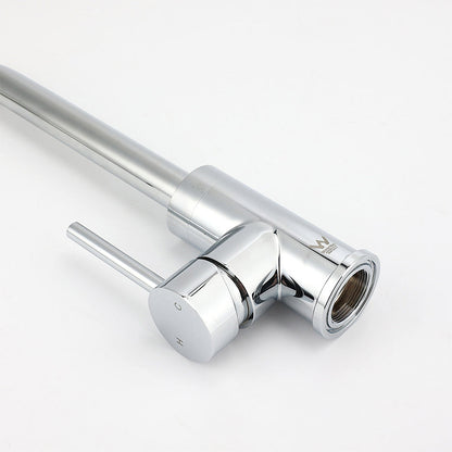 WELS Chrome Kitchen Laundry Swivel Sink Mixer Faucet Tap Spout Stainless Steel