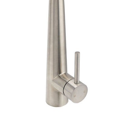 Brushed Nickel Pull Out Kitchen Tap Sink Mixer Faucet Spout 2 Modes Spray Outlet
