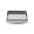 Square 150x150mm Tile Insert Floor Drain 80mm Waste Stainless Steel Shower Grate