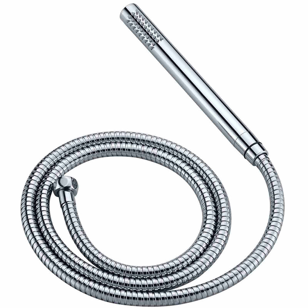 WELS Chrome 10" Round Rain Handheld Double Shower Head Arm Sliding Rail Wall Mixer Valve