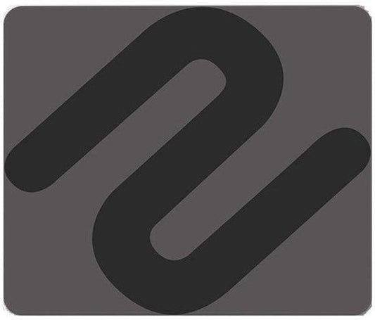 Mouse Pad - Gaming Mouse Pad - Pattern - Waterproof and Non-Slip Rubber Mouse Pad for Desk - Rounded Edges, Suitable for Gaming, Office and Home Use - 22 Ã 18 cm - Gray.