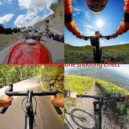 Universal Mobile Phone Clamp Compatible with Action Camera Pov Gopro Samsung Iphone Holder & Tripod null none-WELLNGS.