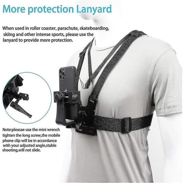 Universal Mobile Phone Clamp Compatible with Action Camera Pov Gopro Samsung Iphone Holder & Tripod null none-WELLNGS.