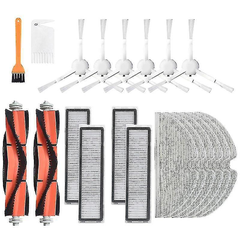 20pcs spare parts for Xiaomi Dreame D9 Robot Vacuum Cleaner Accessories Brushes Filters Spare.