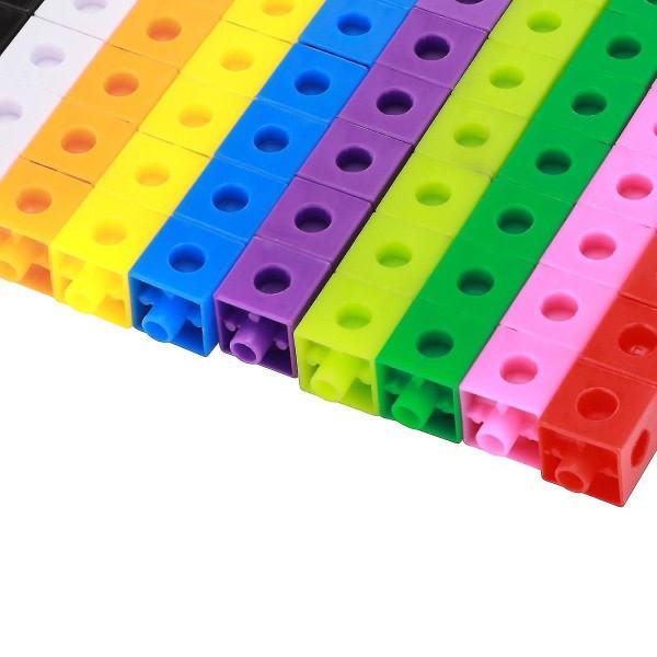 100pcs Children's Construction Toys Snap Cube Toys Educational.
