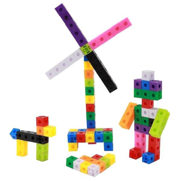 100pcs Children's Construction Toys Snap Cube Toys Educational.