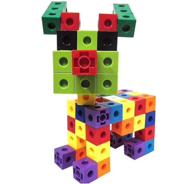 100pcs Children's Construction Toys Snap Cube Toys Educational.