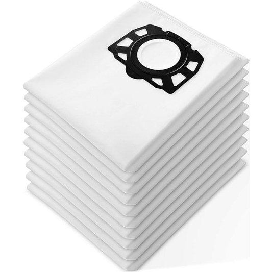 10 vacuum cleaner bags for KÃ¤rcher vacuum cleaners, compatible with wd4 wd5 wd6 mv4 mv5 mv6.