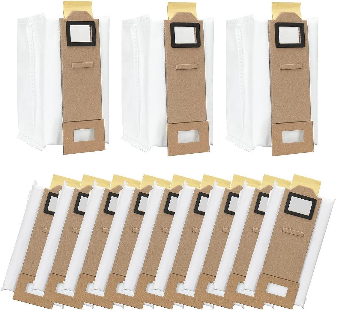 12 Vacuum Cleaner Bags for Roborock S7 S7 Plus S7 Max T7s T7s Plus, Replace-Xin.