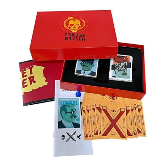 Secret Hitler Card Game - for adults 5-10 players - CC.