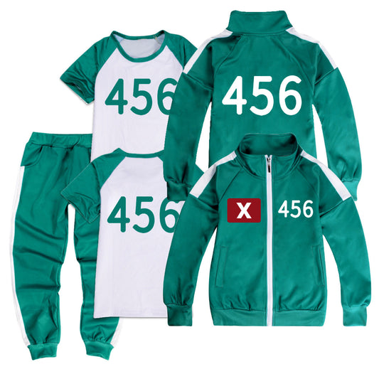 Squid Game, sportswear, complete set with rope 456 158.