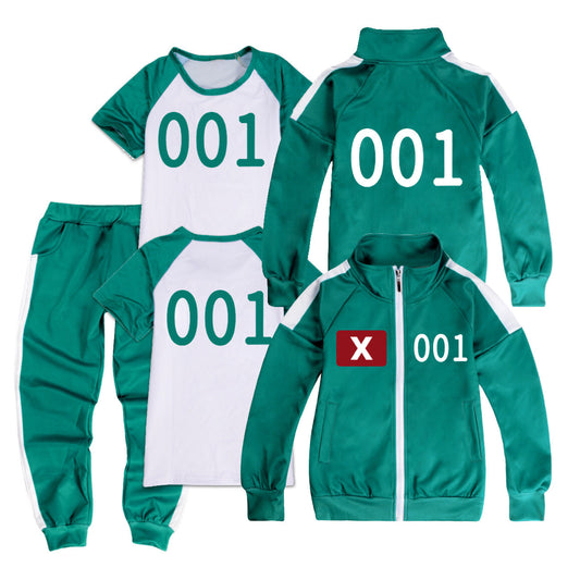 Squid Game, sportswear, complete set with rope 456 158.