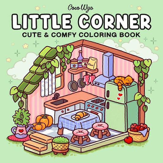Coloring Book for Adults and Teens, Super Cute Patterns for Relaxation.
