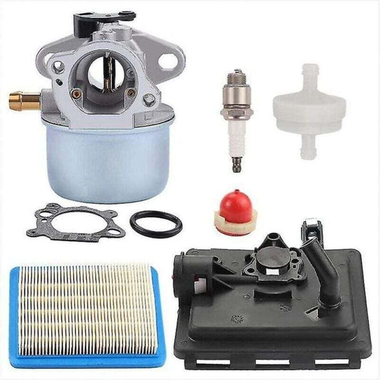 799868 Carburetor with 496116 795259 Air Filter Base, Fits 124l02 124t02 124t05 124t07 Approx...