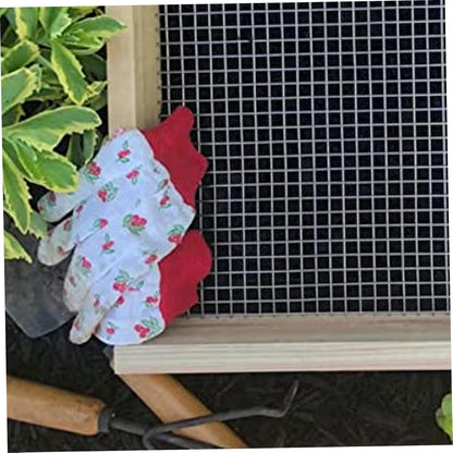 Garden sieve, soil sieve, mesh, ground stone, sand sieve, garden tool for sifting compost, dirt, soil, leaves, live