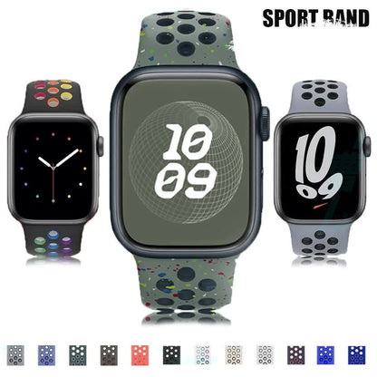 Compatible with Apple Watch Bracelet 45mm 49mm 44mm 40mm 41mm 42mm correa iWatch Ultra 2 Series 9 8 SE 7 6 5 4 3 Black Pink 15 SM