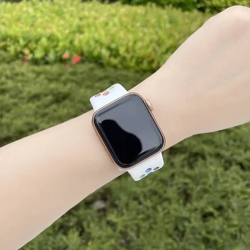 Compatible with Apple Watch Bracelet 45mm 49mm 44mm 40mm 41mm 42mm correa iWatch Ultra 2 Series 9 8 SE 7 6 5 4 3 Black Pink 15 SM