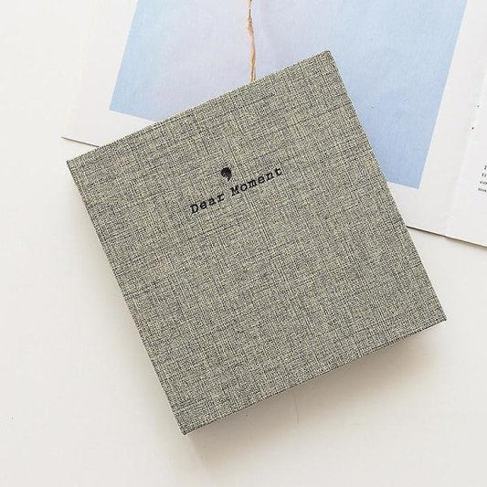 50 Pockets Cover Instax Wide Album 3.5x5 Photo Album for Fuji Instax Wide 210, Instax Wide 300, 5 Inch Photos (Gray) Gray.