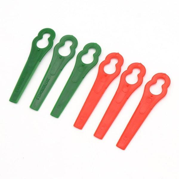 100 pcs Plastic Grass Trimmer Blades Cordless Trimmer Blades.