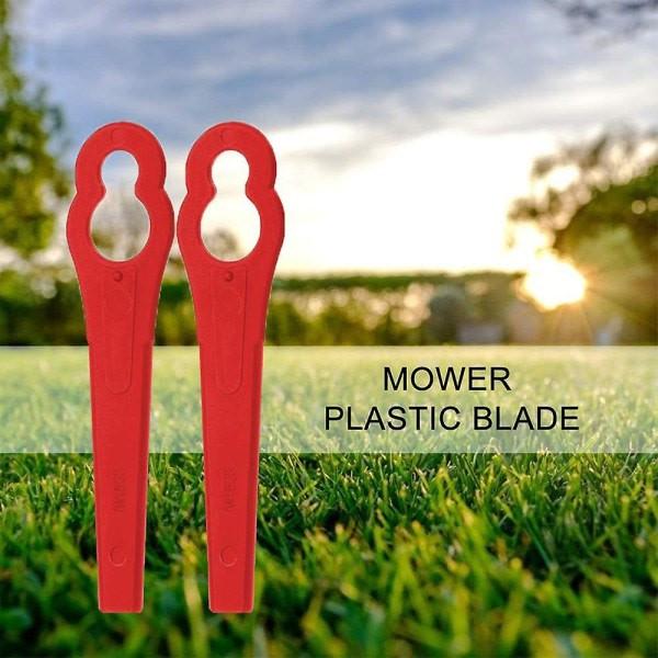 100 pcs Plastic Grass Trimmer Blades Cordless Trimmer Blades.