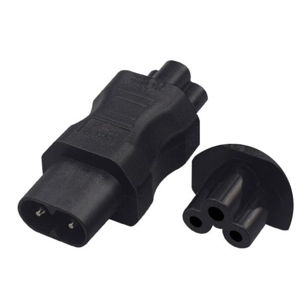 C7 to C8 straight adapter male to female Adapter C7 to C8 adapter Cable adapter C8 to C13/C8 to C15/C8 to C5 Compact- null - C8 to C5.