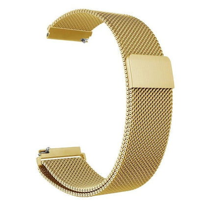 Stainless Steel Milanese Magnetic Bracelet for Garmin venu 2/venu SQ/venu 2S Venu2S Rose Gold