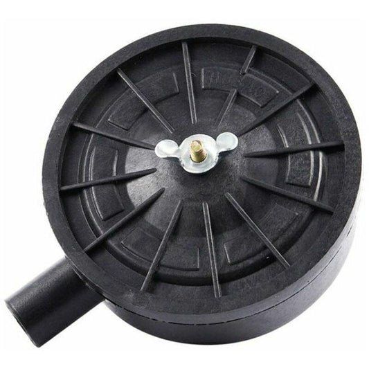 Air Filter Compressor Filtration Silencer 20mm Male Connector Black, DEBUNS.