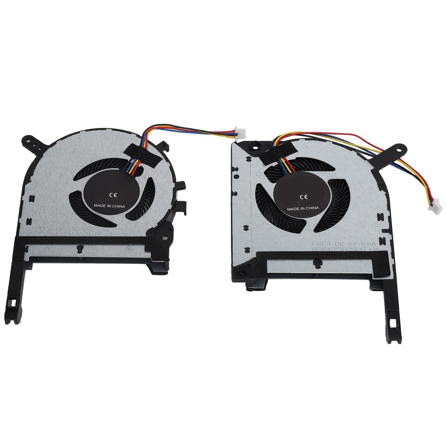 2pcs Laptop CPU GPU Cooling Fans Replacement Compatible with ASUS TUF FX505ge FX505gm FX505dt FX705.