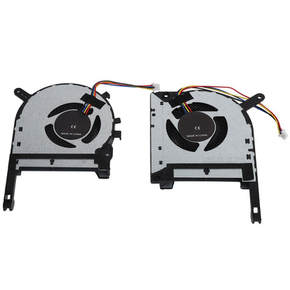 2pcs Laptop CPU GPU Cooling Fans Replacement Compatible with ASUS TUF FX505ge FX505gm FX505dt FX705.