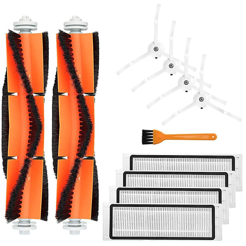 Roborock E4, S5, S5 Max Accessory Kit - 11 Parts for Xiaomi Vacuum Cleaner.