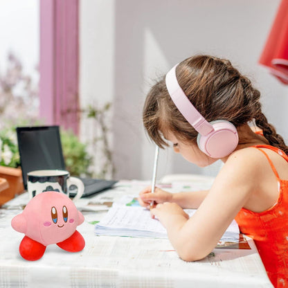 Kirby Plush Toy Pink Kirby Stuffed Animal Plush Toys Kirby Doll Figure Kirby Plush Anime Game Kirby Soft Sleeping Pillow Gift Toy for Girls Boys.