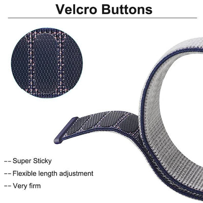 New 18mm 20mm 22mm Watch Strap for Garmin Venu 2S Bracelet Vivoactive 3 4S 4 Forerunner 245 645 Galaxy Watch 4 Classic 42 46mm Black Nylon 20mm.
