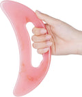 Large Gua Sha Massager, Lymphatic Drainage & Cellulite Massage for Legs, Face, Back & Pain Relief Pink-B