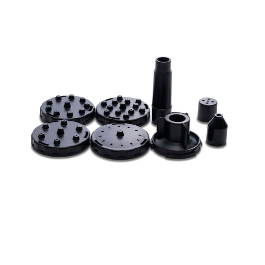 (Special Offer) Campaign at a low price! Fountain - Solar Fountain / Water Fountain Solar Cell - 16 cm Black Black Black Black Black