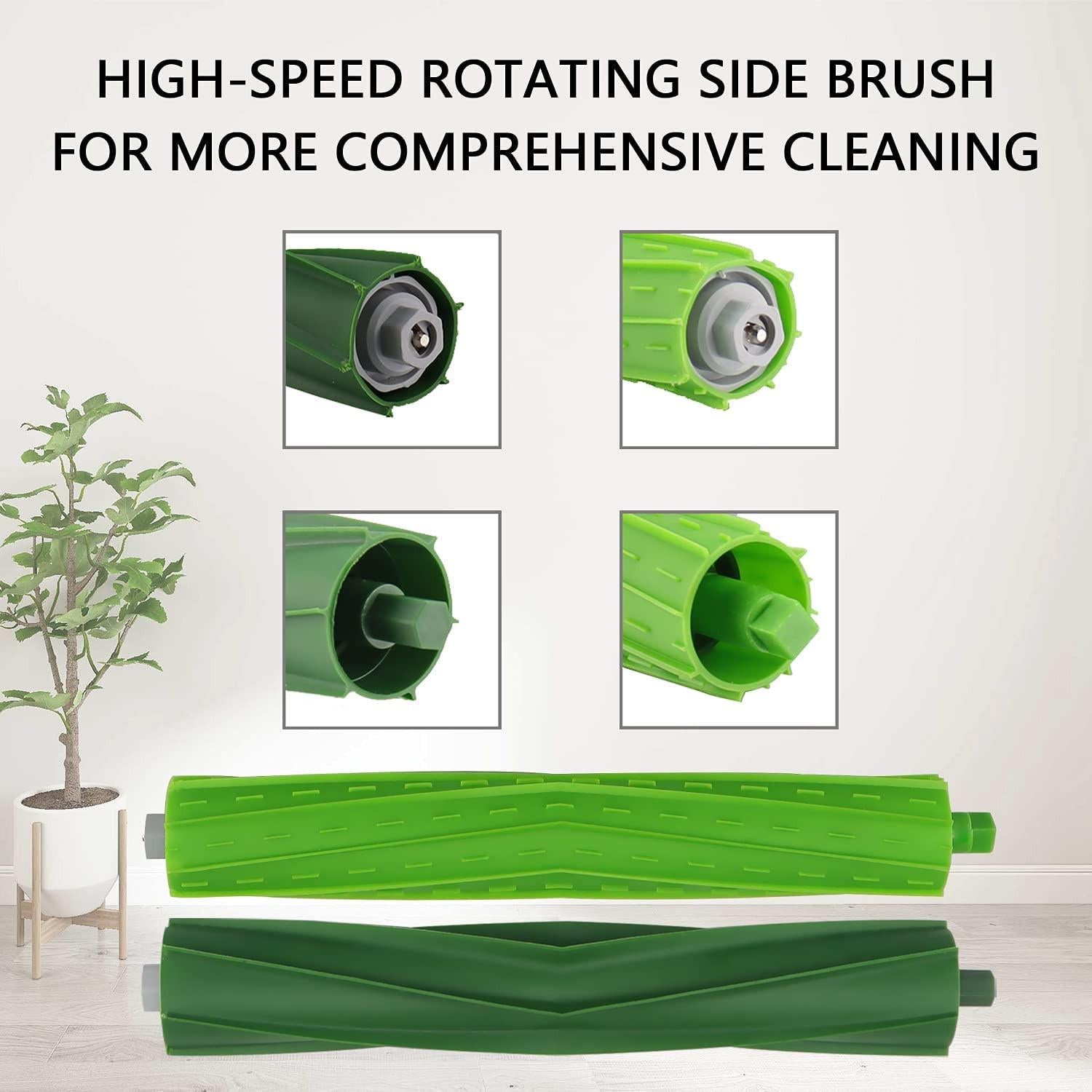 INF Accessories for robot vacuum cleaners iRobot Roomba i7, i7+, E5, E6, i6, i3, i3+ 16 parts 16 parts.