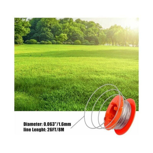 Bosch Art 23 26 30 Easytrim & Combitrim Wire Spool, 8M x 1.6mm, F016800175 (3 Spools + 1 Cover).