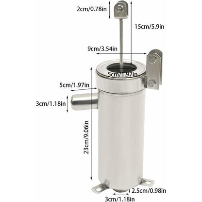 Stainless steel hand water pump - Hand pump - Manual water pump for groundwater up to 10 m depth.