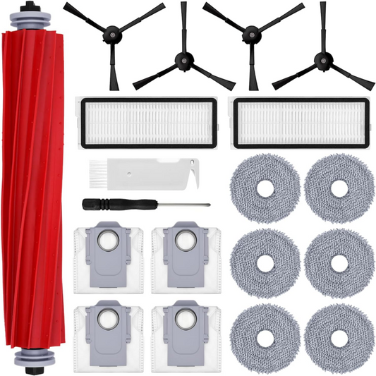 INF Roborock Qrevo S/Qrevo Pro/Qrevo MaxV Robot Vacuum Cleaner Accessories.