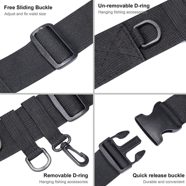 Adjustable Waist Rod Holder Portable Carp Fishing Rod Inserter.